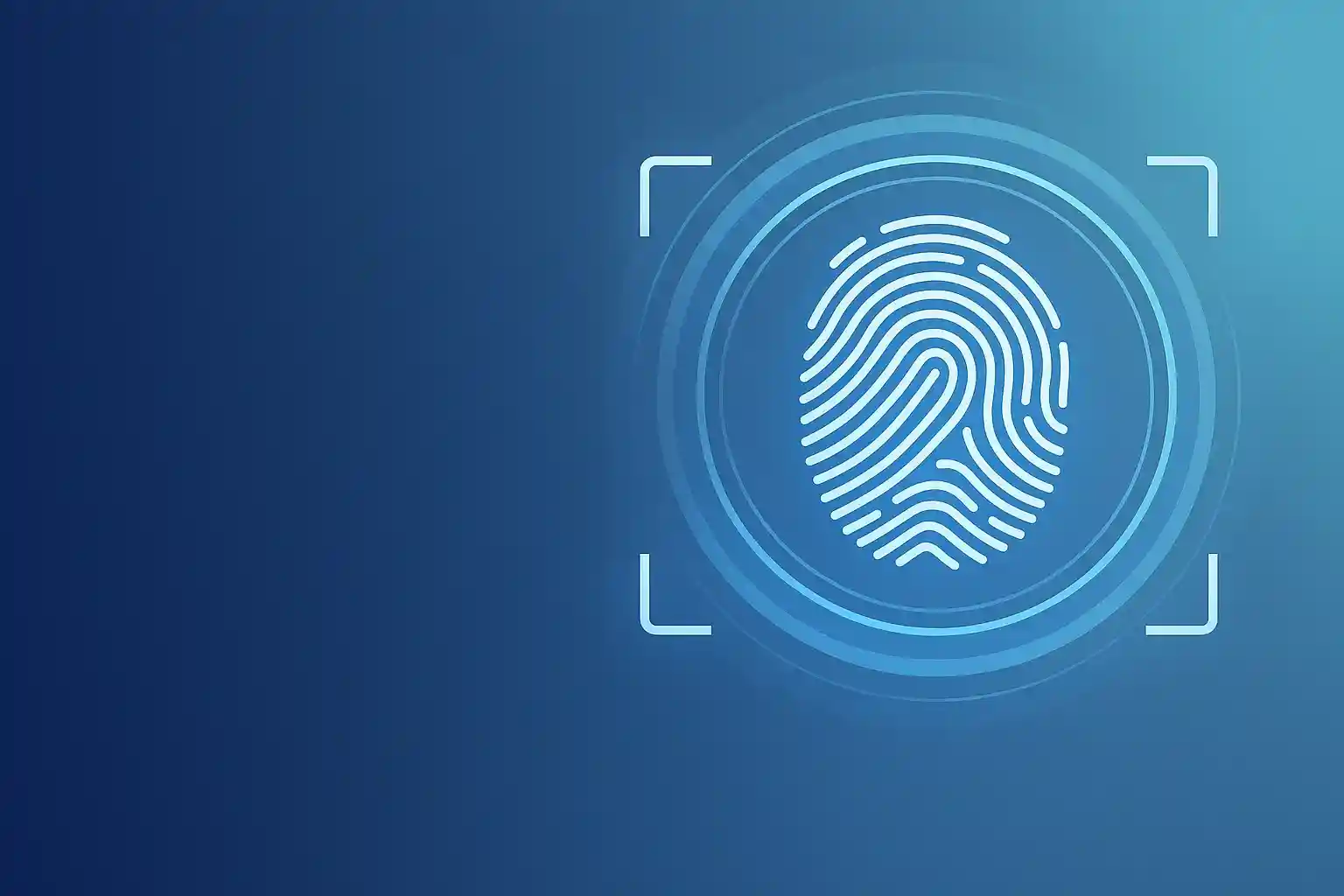 Secure biometric fingerprint authentication for casino account login