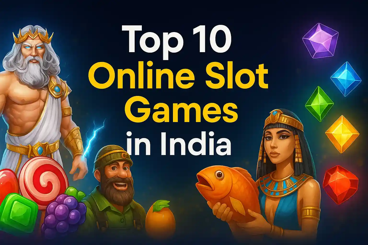 Best online slot games available for players in India